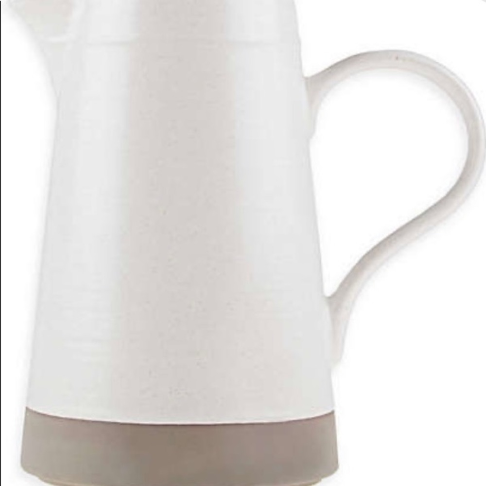 Bee & Willow Pitcher in White